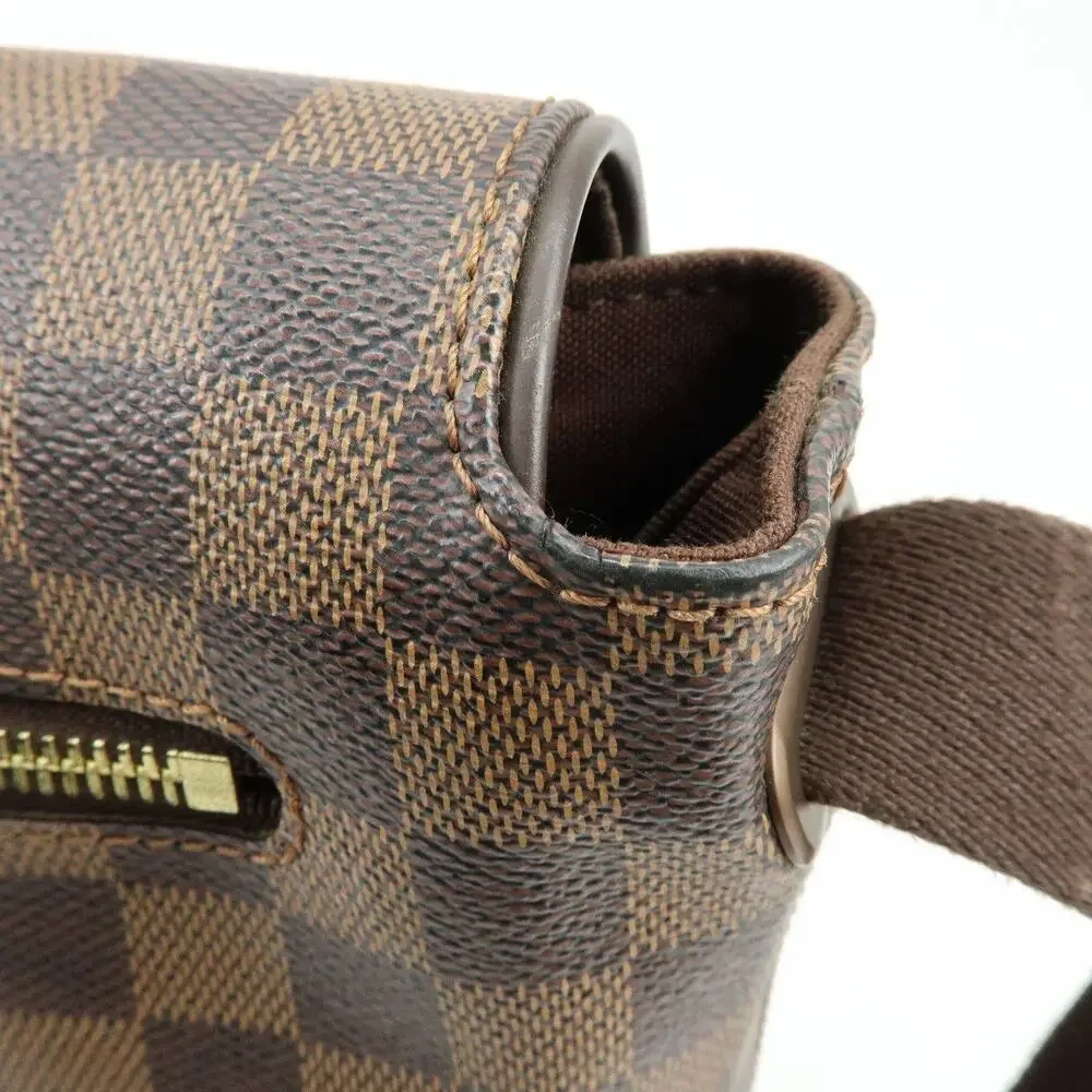 Louis Vuitton Damier Ebene Brooklyn Messenger Bag Brown